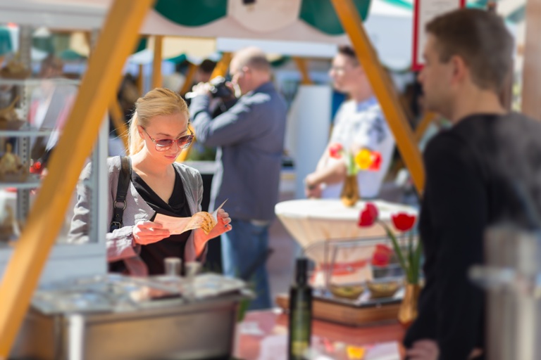 festival pop up restaurant small