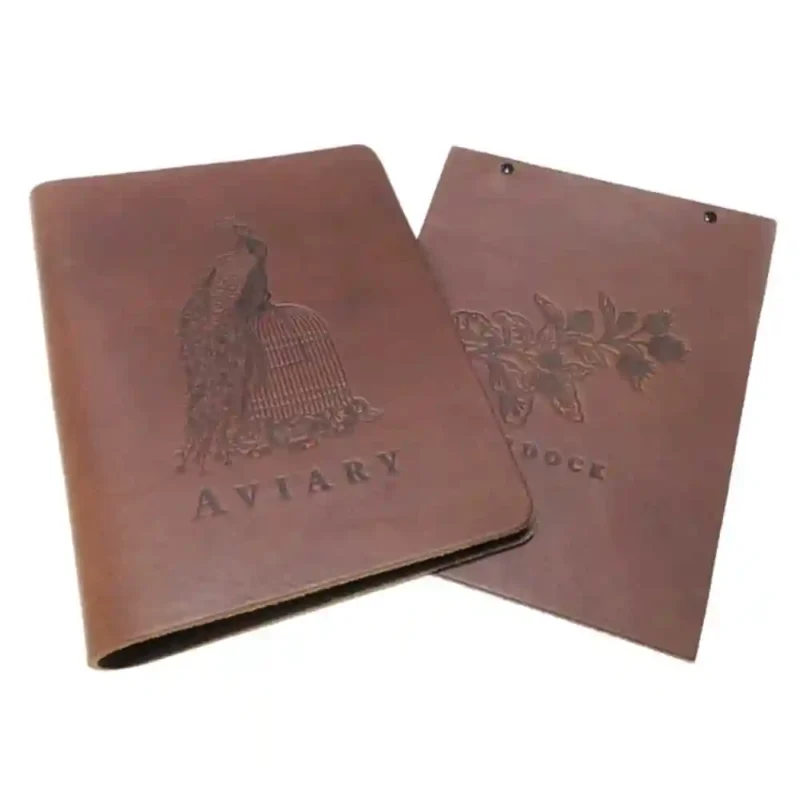 Saddle Hide Menu Covers - Smart Hospitality Supplies