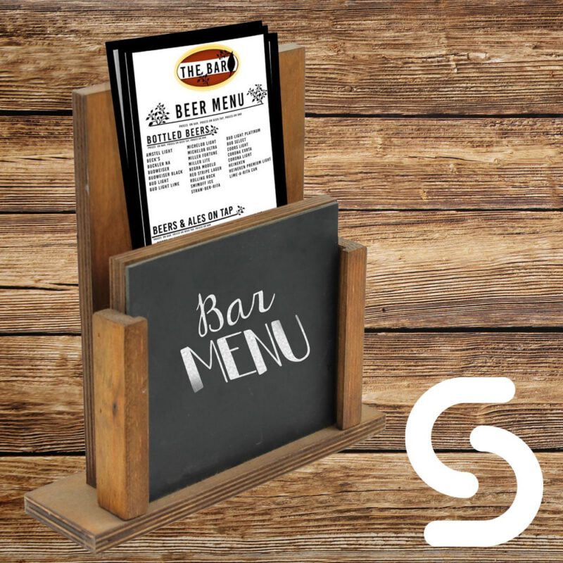 Menu Holders for Tables - Smart Hospitality Supplies|