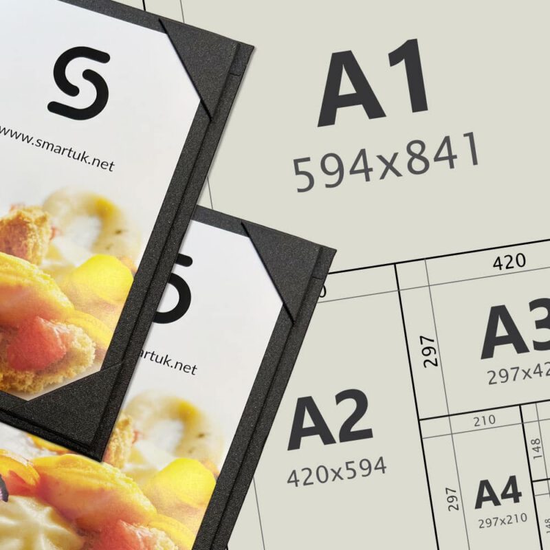 Menu Board Sizes - Smart Hospitality Supplies||||