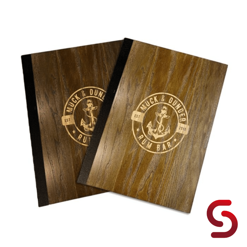 Wooden Menu Coves - Smart Hospitality Supplies|||||