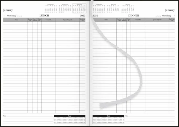 Restaurant Booking Diary