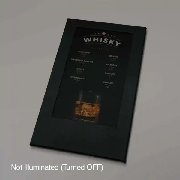 Illuminated LED Menu Covers
