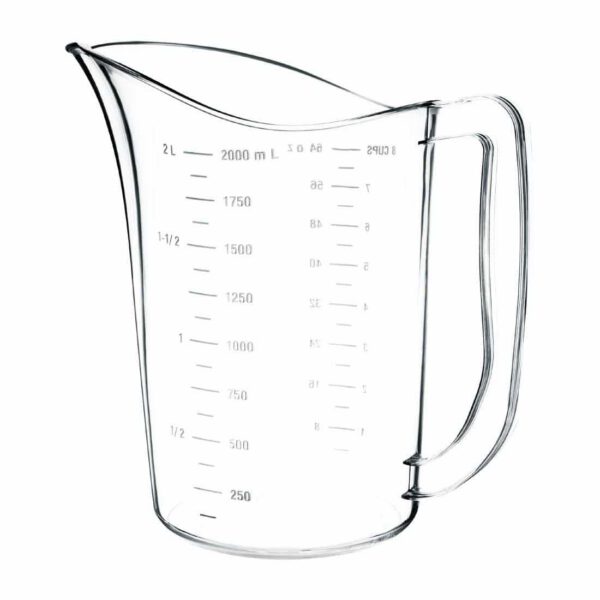 Vogue Polycarbonate Measuring Jug 2Ltr