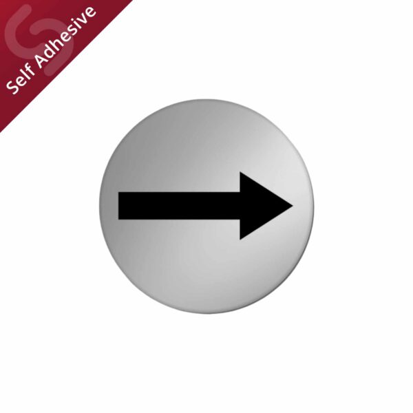 Arrow Door Sign Disc