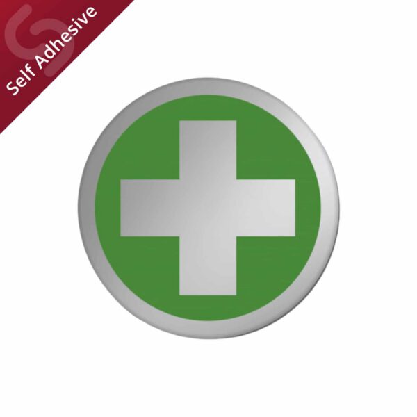First Aid Door Sign Disc