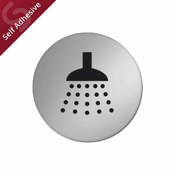Shower Door Sign Disc