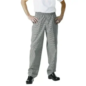 Chef Works Unisex Easyfit Chefs Trousers Small Black Check L