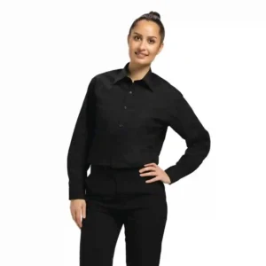 Uniform Works Unisex Long Sleeve Shirt Black Size 3XL