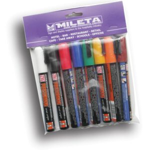 Chalk Markers Exterior - Coloured