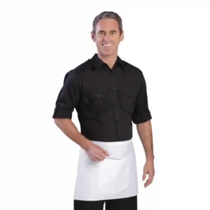 Uniform Works Mens Pilot Shirt Black XL
