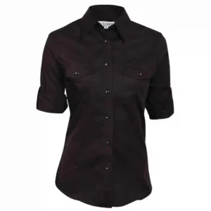 Uniform Works Womens Pilot Shirt Black 2XL
