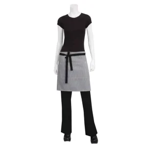 Chef Works Urban Portland Half Bistro Apron Black