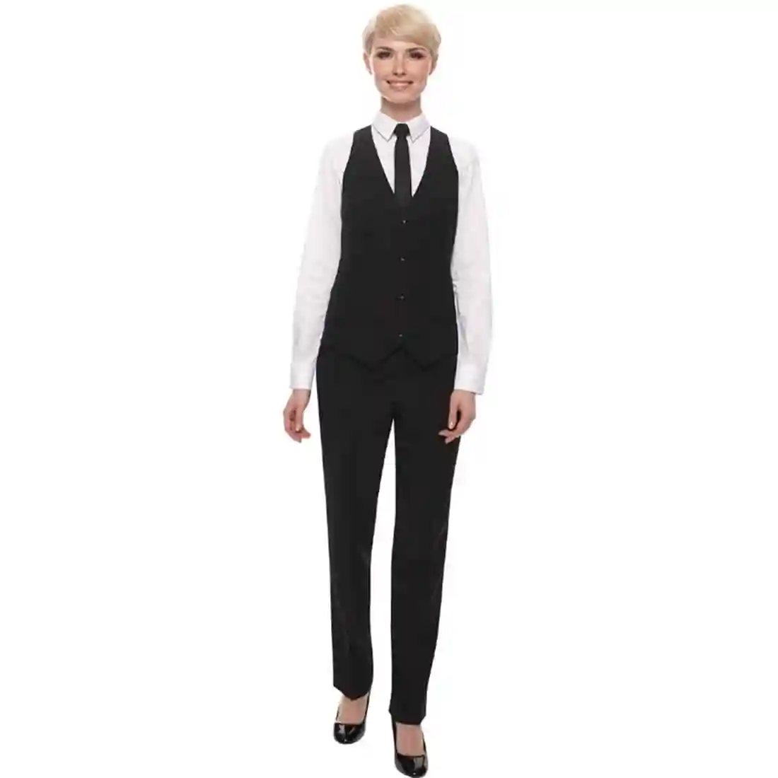 Events Ladies Black Waiting Trouser - Size 18 Long leg