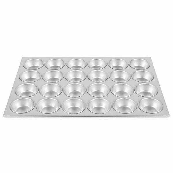 Vogue Aluminium 24 Cup Muffin Tray