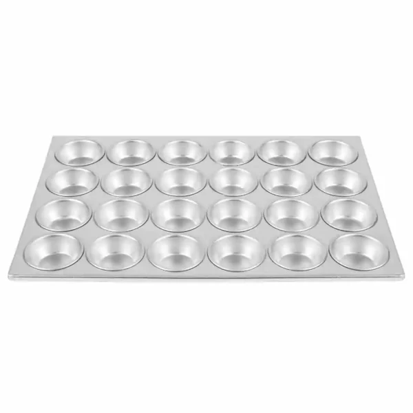 Vogue Aluminium 24 Cup Muffin Tray