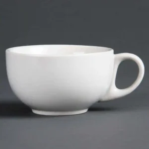 Olympia Whiteware Cappuccino Cups 284ml 10oz