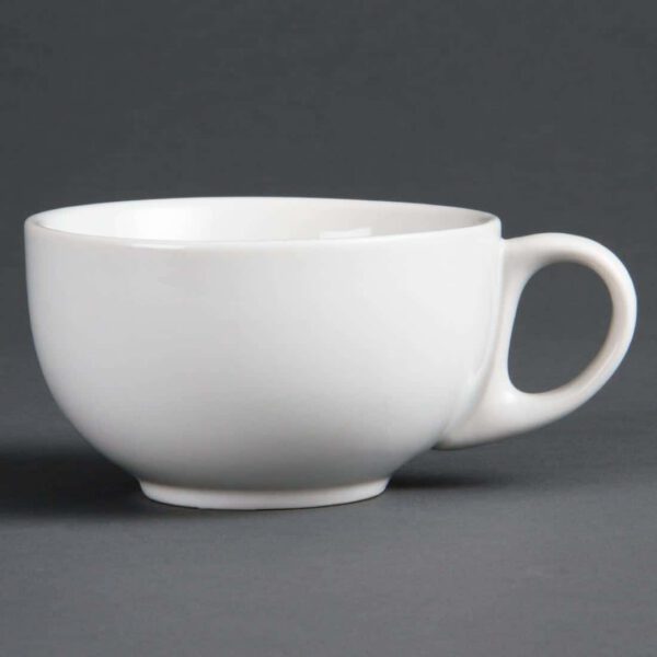 Olympia Whiteware Cappuccino Cups 284ml 10oz