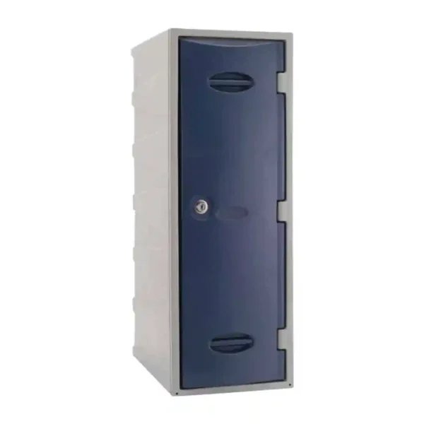 Extreme Plastic Single Door Locker Camlock Blue 900mm