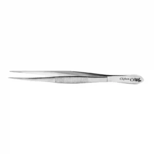 Stainless Steel Fine Tip Micro Tweezers 160mm