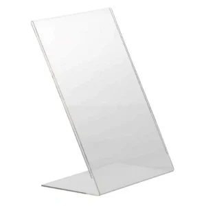 Slanted Acrylic Menu Holder A4