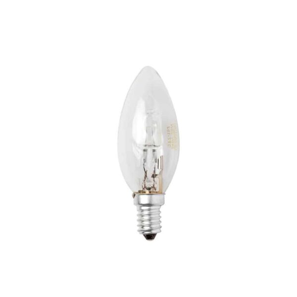Status Halogen Candle Bulb SMALL Edison Screw 28W