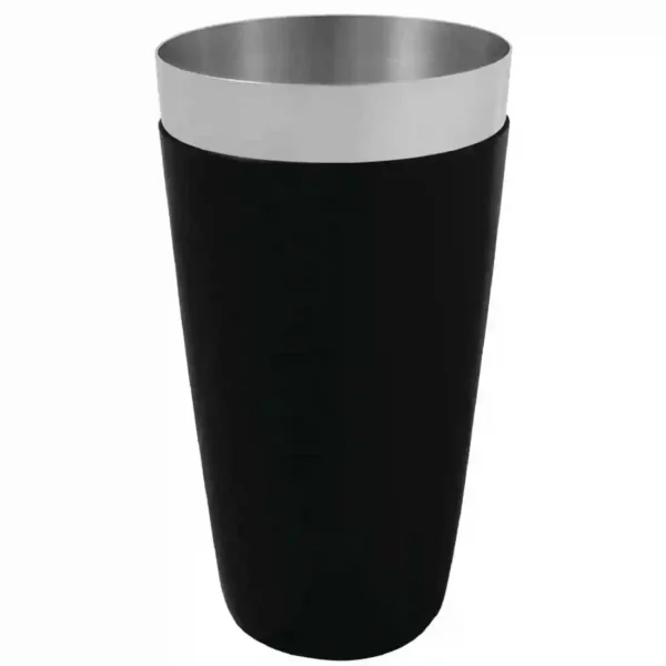 Olympia Boston Shaker Tin PVC Grip Black