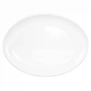 Kristallon Melamine Oval Coupe Plates 225mm