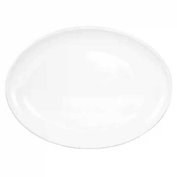 Kristallon Melamine Oval Coupe Plates 225mm