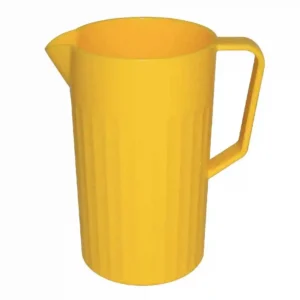Kristallon Polycarbonate Jug Yellow 1.4Ltr