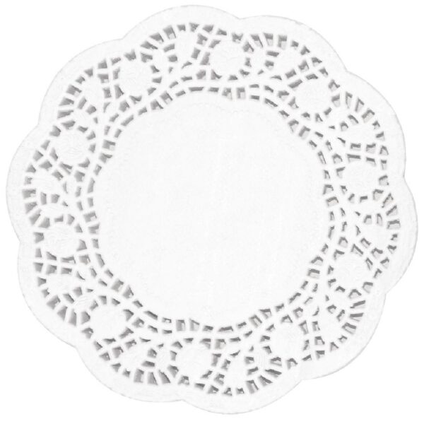Fiesta Paper Doily Round 4in