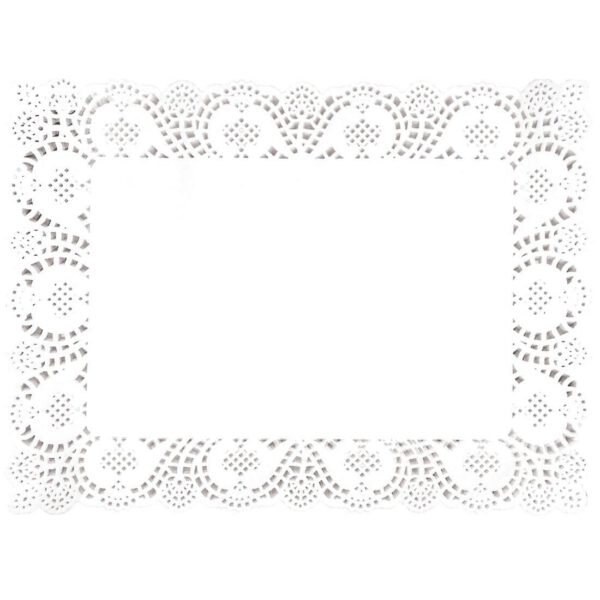 Fiesta Paper Doily Rectangular