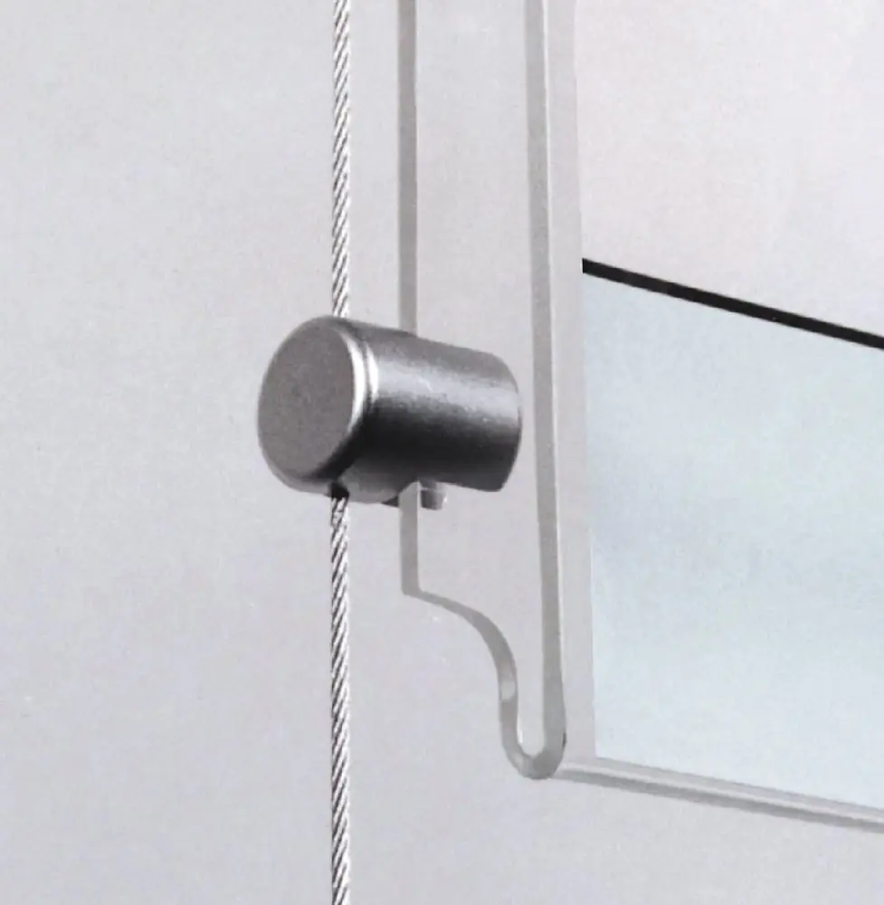 Floor to Ceiling Cable Hanging Poster Frames