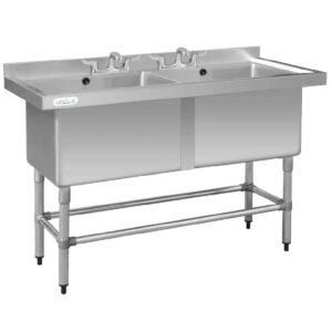 Vogue Double Deep Pot Sink