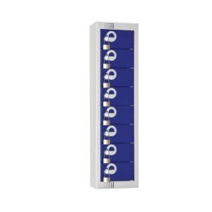 Elite Personal Effects Locker 8 Door Grey Camlock