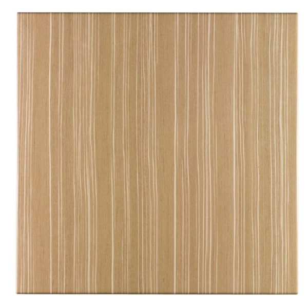 Werzalit Pre-drilled Square Table Top  Safari Biege 600mm