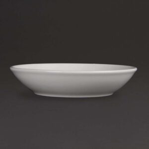 Olympia Whiteware Deep Plates 200mm