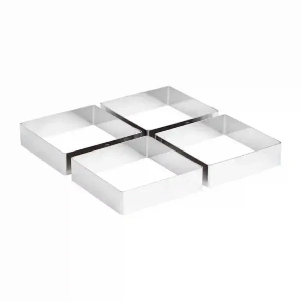 Matfer Mozaik Square Tartlet Set of 4