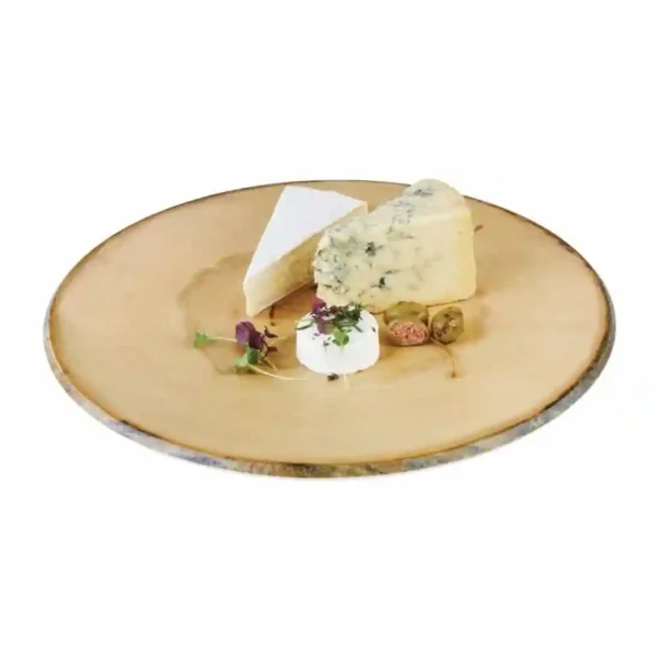 APS Timber Round Melamine Platter 350mm