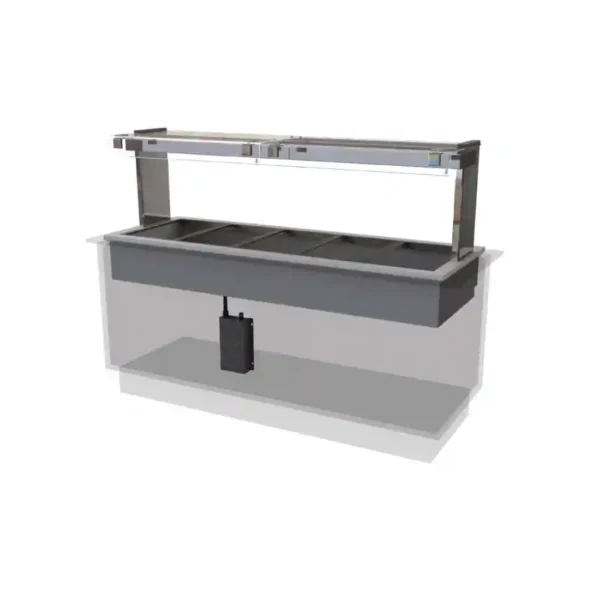 Kubus Drop In Dry Heat Bain Marie KHBM5