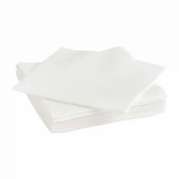 Dunisoft Premium 20cm Cocktail/Canape Napkin White