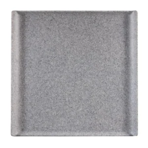 Churchill  Melamine Square Tray Granite 303mm