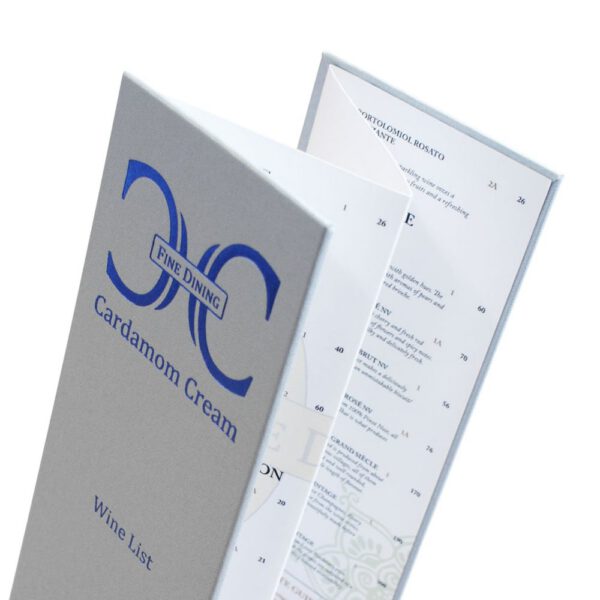 Scala Cover with Printed Menu