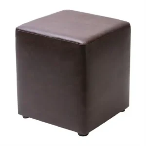 Cube Faux Leather Bar Stool Peat