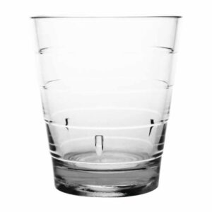 Kristallon Polycarbonate Ringed Tumbler Clear 285ml
