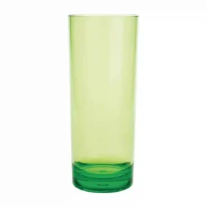 Kristallon Polycarbonate Highball Glasses Green 360ml