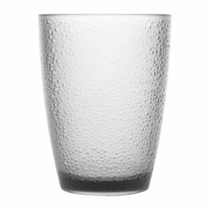 Kristallon Polycarbonate Tumbler Pebbled Clear 275ml