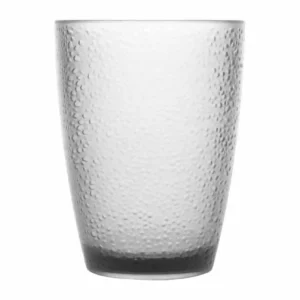 Kristallon Polycarbonate Tumbler Pebbled Clear 275ml