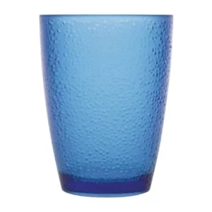Kristallon Polycarbonate Tumbler Pebbled Blue 275ml