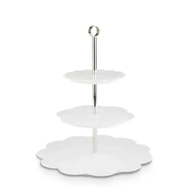 APS Plus Bakery Afternoon Tea Stand White